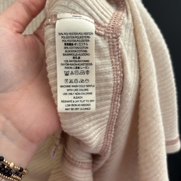 Free People Thermal Ribbed Tunic‎ Top Size Small - Picture 5 of 5